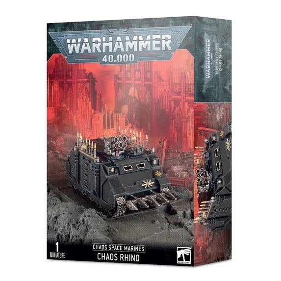 Games Workshop Warhammer 40K Chaos Space Marines Rhino Model Figure - NEW!
