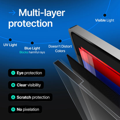 Vintez 21.6 Inch 16:10 Computer Privacy Screen Filter for Widescreen Monitors - NEW!