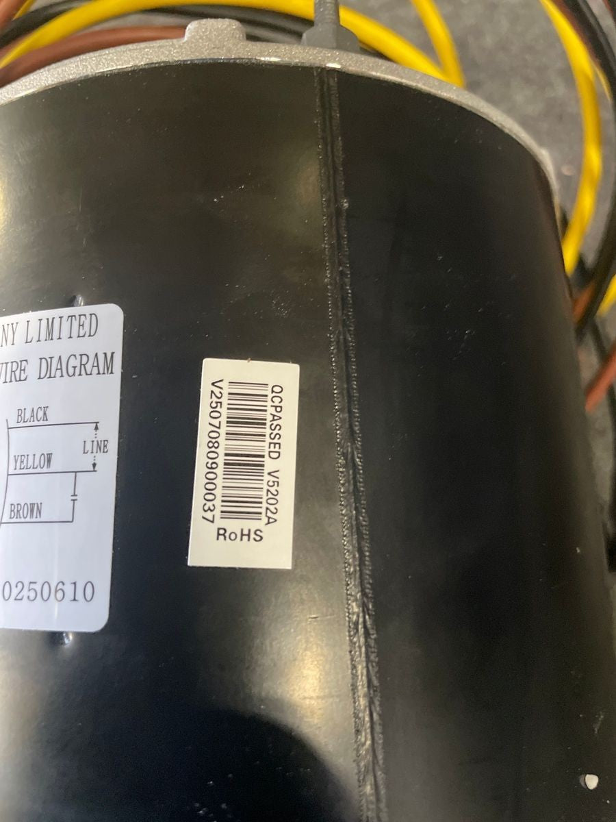 CARRIER HC39GR208A 1/4 HP Condenser Fan Motor 208-230V 50/60Hz 900/1100RPM - NEW!