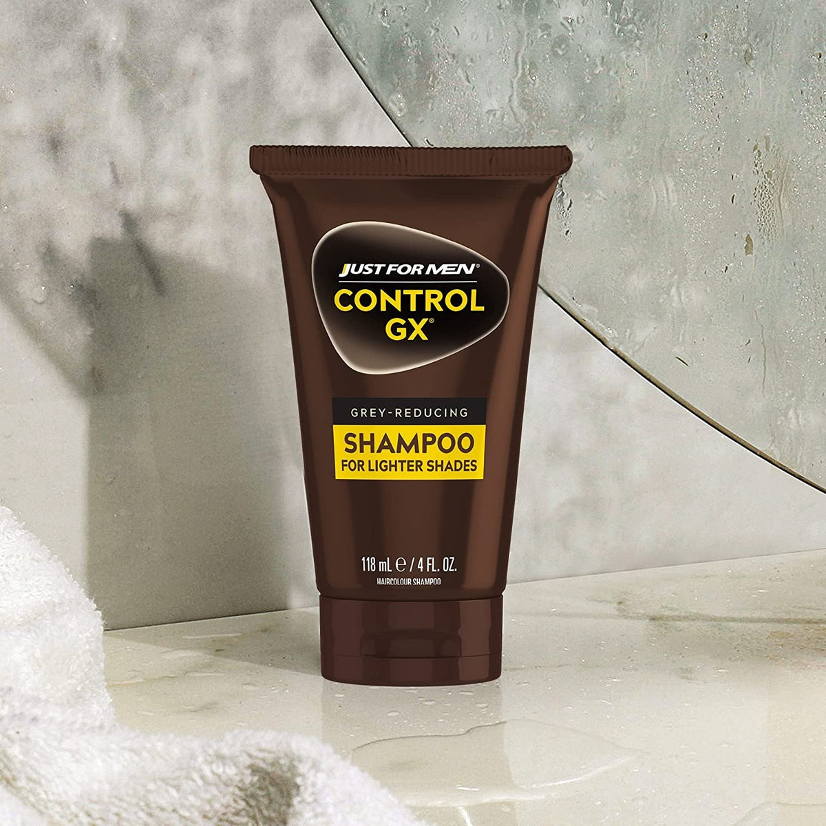 Just for Men Control GX Grey Reducing Shampoo for Light Hair, 4 fl oz
