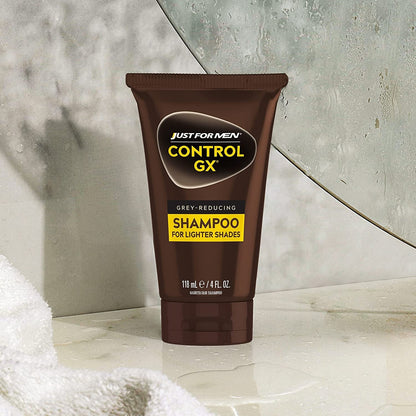 Just for Men Control GX Grey Reducing Shampoo for Light Hair, 4 fl oz