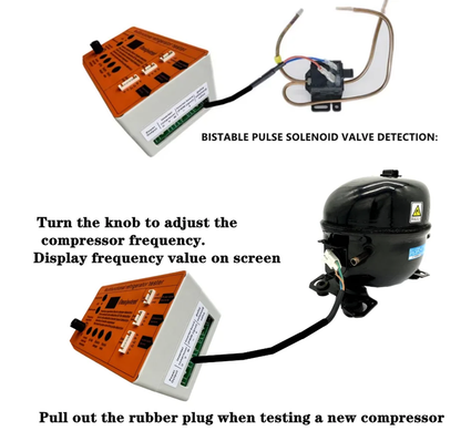 Multi-Function Refrigerator Inverter Board Tester Solenoid Valve Electric Tool - NEW!