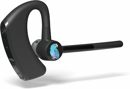 BlueParrott M500-XT Mono Bluetooth Headset, 93% Noise Canceling, Black - New!
