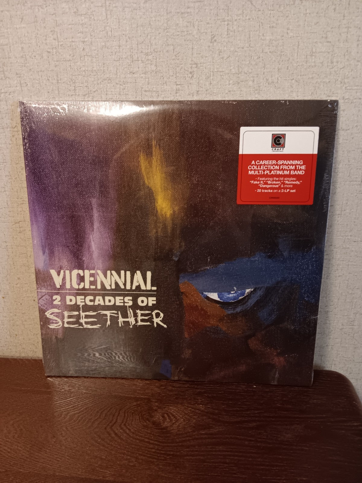 Seether "Vicennial - 2 Decades" Vinyl Record 2022 Limited Edition Rock - NEW!