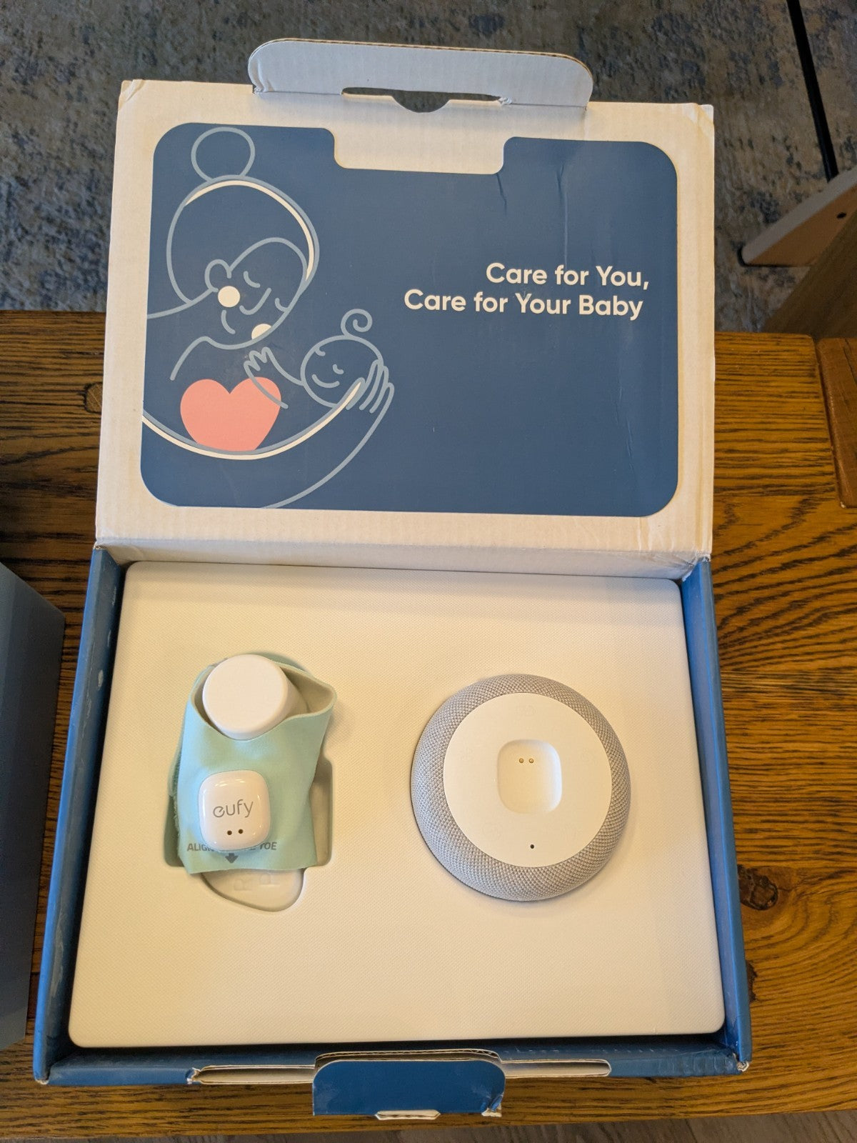 eufy Smart S320 Baby Monitor & Wellness Tracker - Heart Rate, Oxygen Levels - NEW!