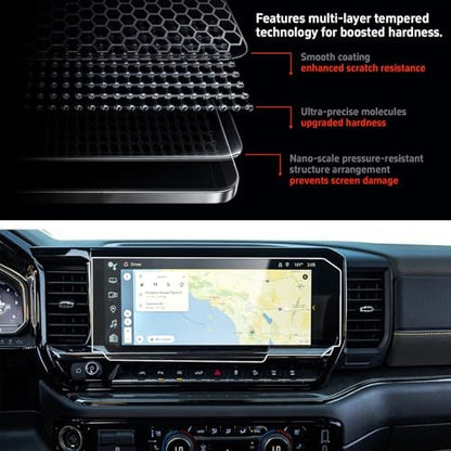 Screen Protector for Silverado/Sierra, chevy Silverado/Sierra 13.4-In Matte - NEW!