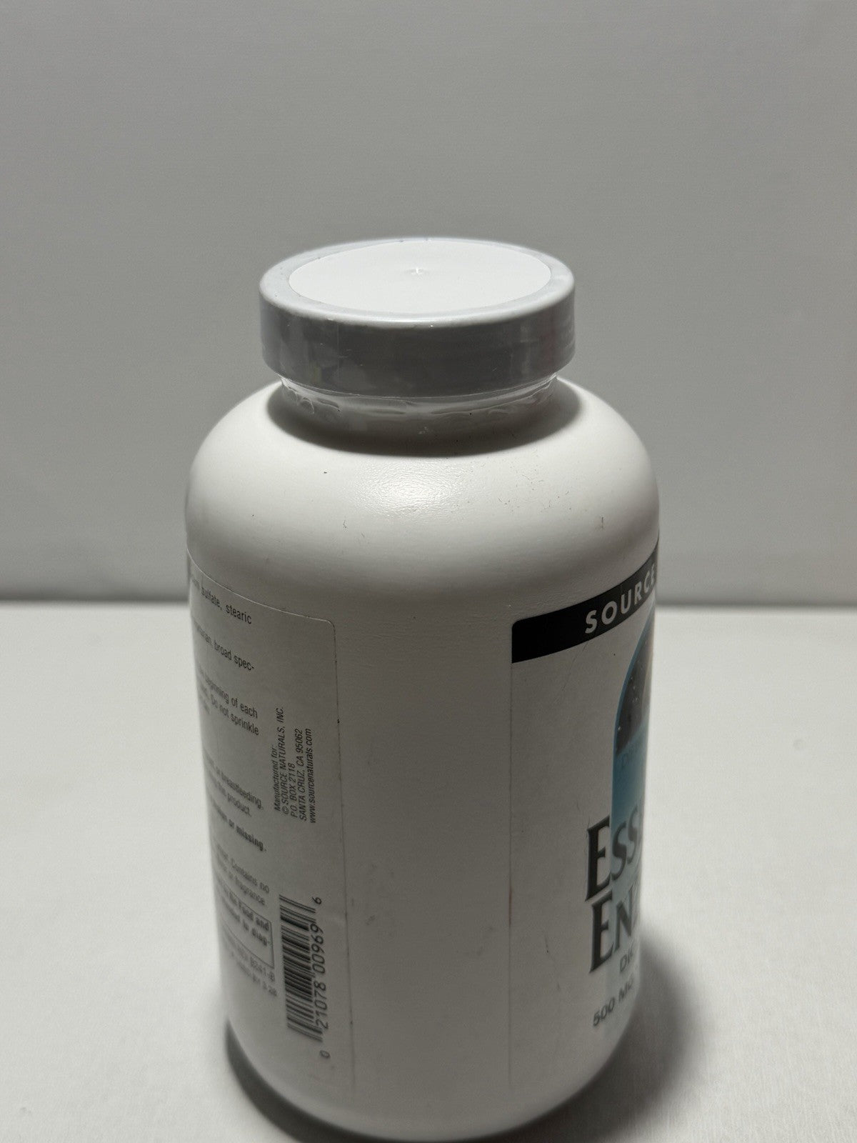 Source Naturals Daily Essential Enzymes 500mg 240 Capsules Digestive Aid - exp.08/29