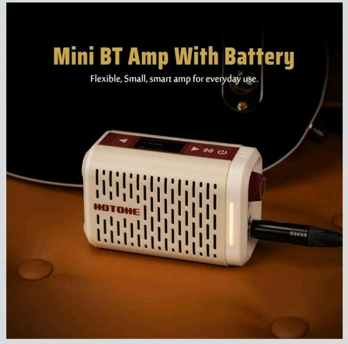 HOTONE Pulze Mini 5W Mini Smart Guitar / Headphone Amp, w/ BT Speaker, New!