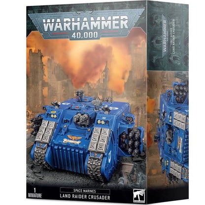 Games Workshop Warhammer 40K Space Marines Land Raider Crusader Redeemer - New!
