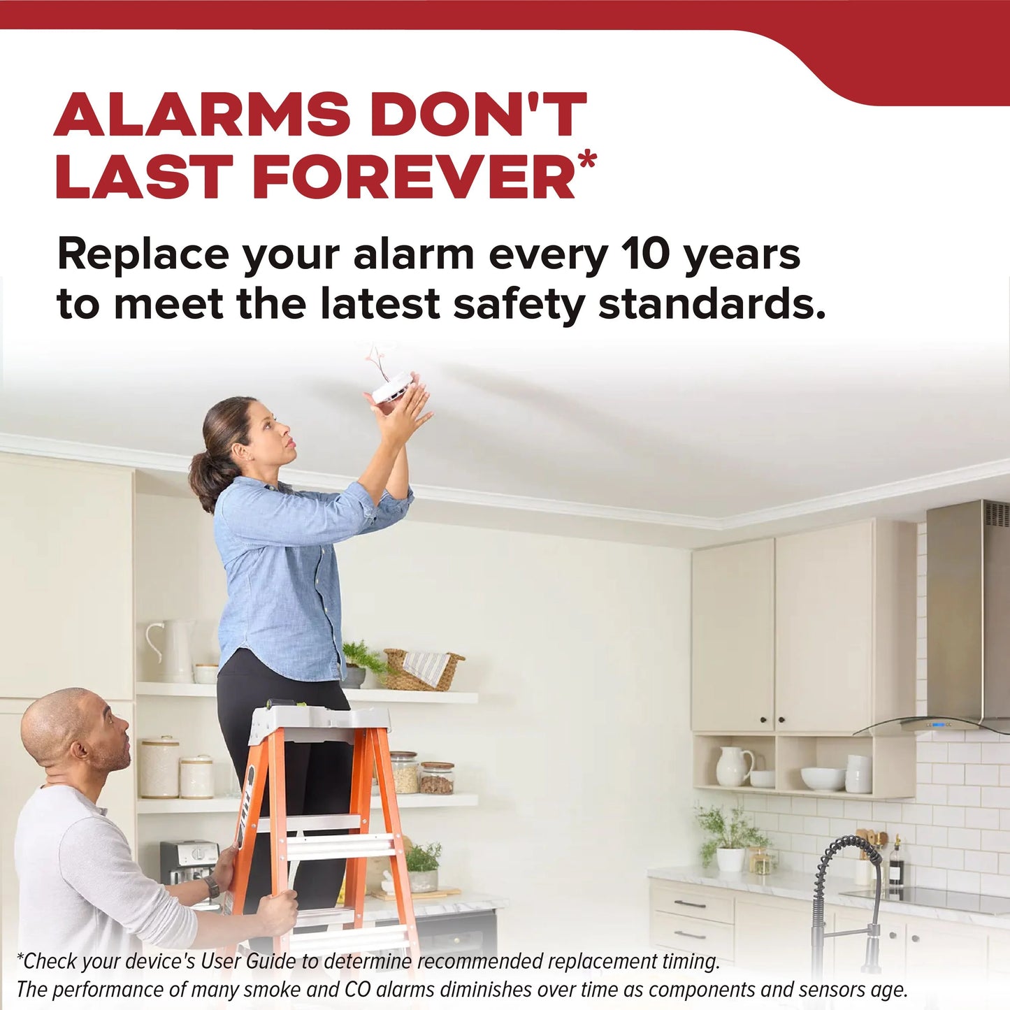 Kidde 20SAR Hardwired Photoelectric Smoke Detector with AA Backup, New!