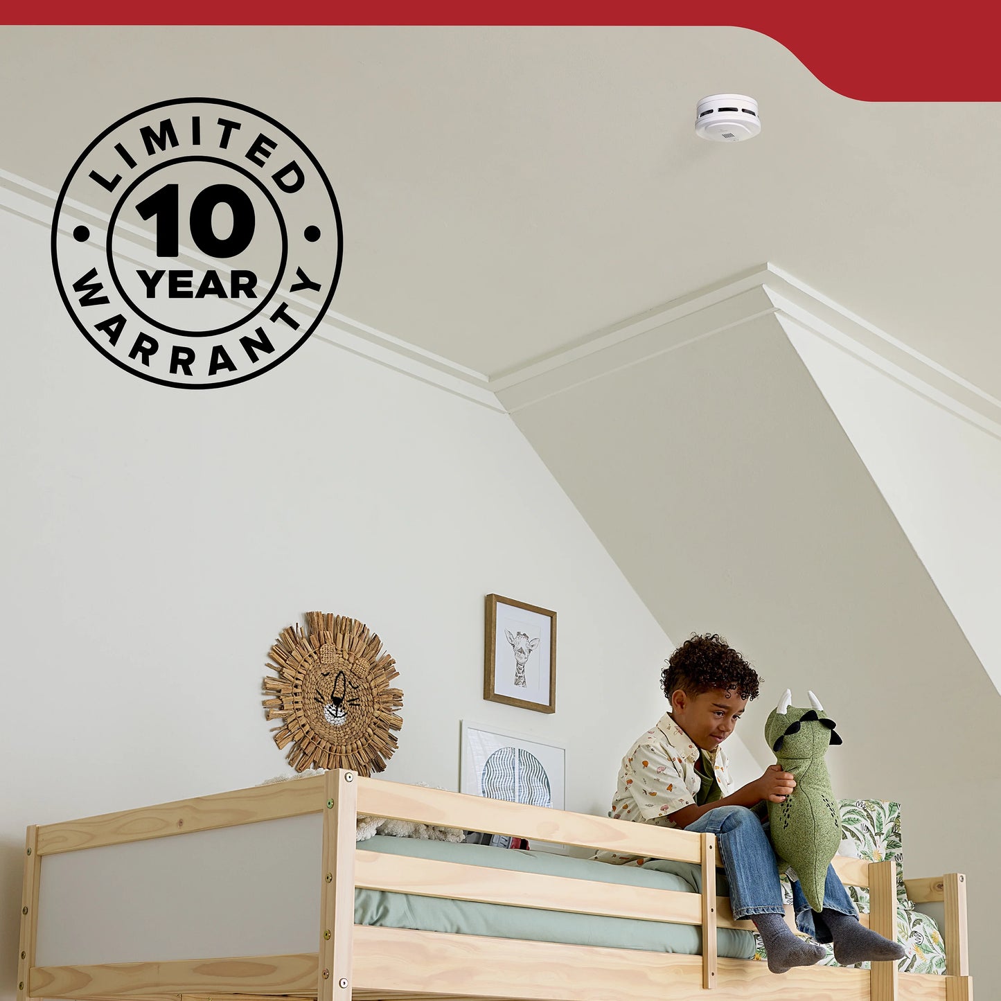 Kidde 3 Pack, AA Battery-Operated Photoelectric Smoke Detector Alarm, New!