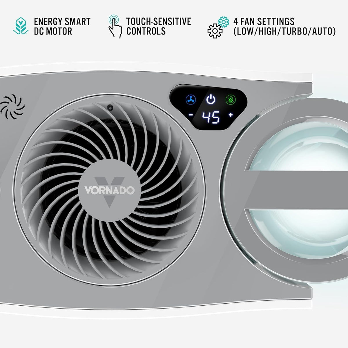 Vornado EVDC500 Humidifier, 2 Gallon Dual Tank, Energy Smart for Large Rooms - NEW!