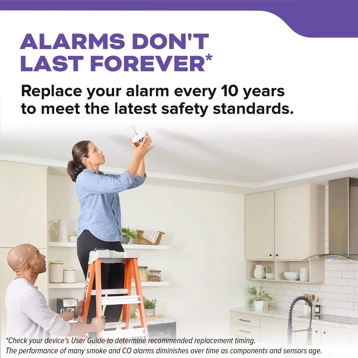 Kidde 30CUD10, 10-Year  Battery, Smoke & Carbon Monoxide Detector - New!