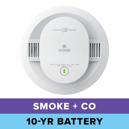 Kidde 30CUD10, 10-Year  Battery, Smoke & Carbon Monoxide Detector - New!