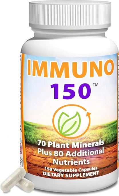 Immuno 150 USDA Organic Daily Wellness Supplement for Immune Health, Exp. 4/2027