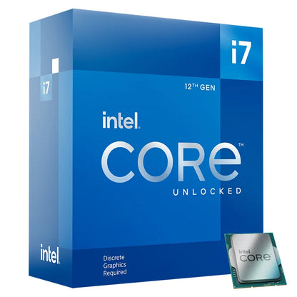 Intel Core i7-12700KF 12th Gen Alder Lake 12-Core Processor 3.6 GHz, Gaming, New