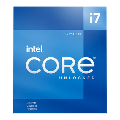 Intel Core i7-12700KF 12th Gen Alder Lake 12-Core Processor 3.6 GHz, Gaming, New