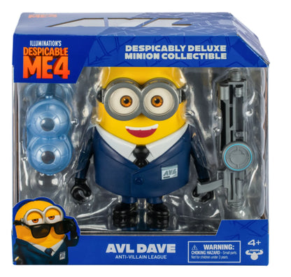 Universal Studios Despicable Me 4 Minions AVL Dave Figure New in Box - NEW!