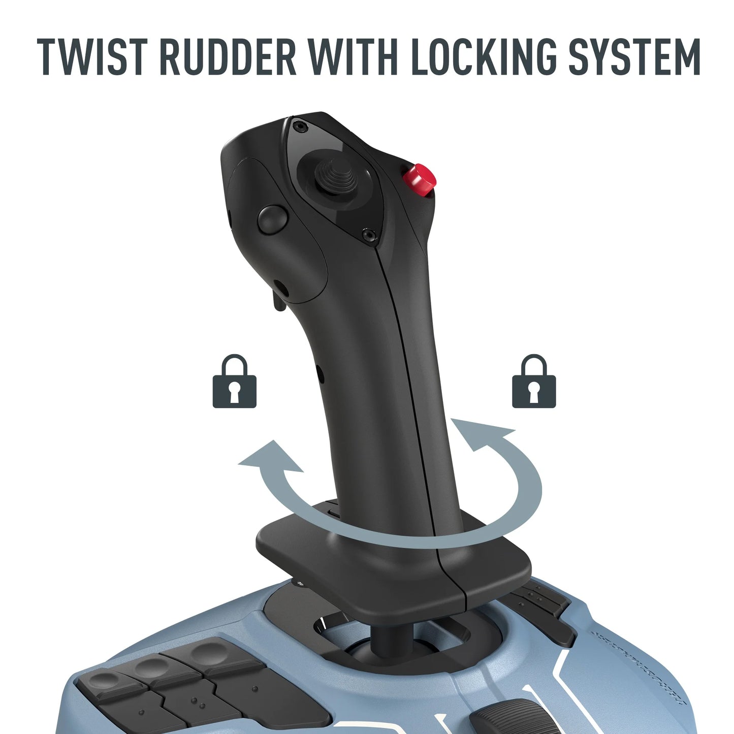Thrustmaster TCA Sidestick Airbus Edition, Magnetic Sensor Flight Joystick, New!