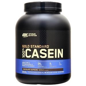 Optimum Nutrition Gold Standard Casein Protein Chocolate Supreme 4lbs -  EXP10/27