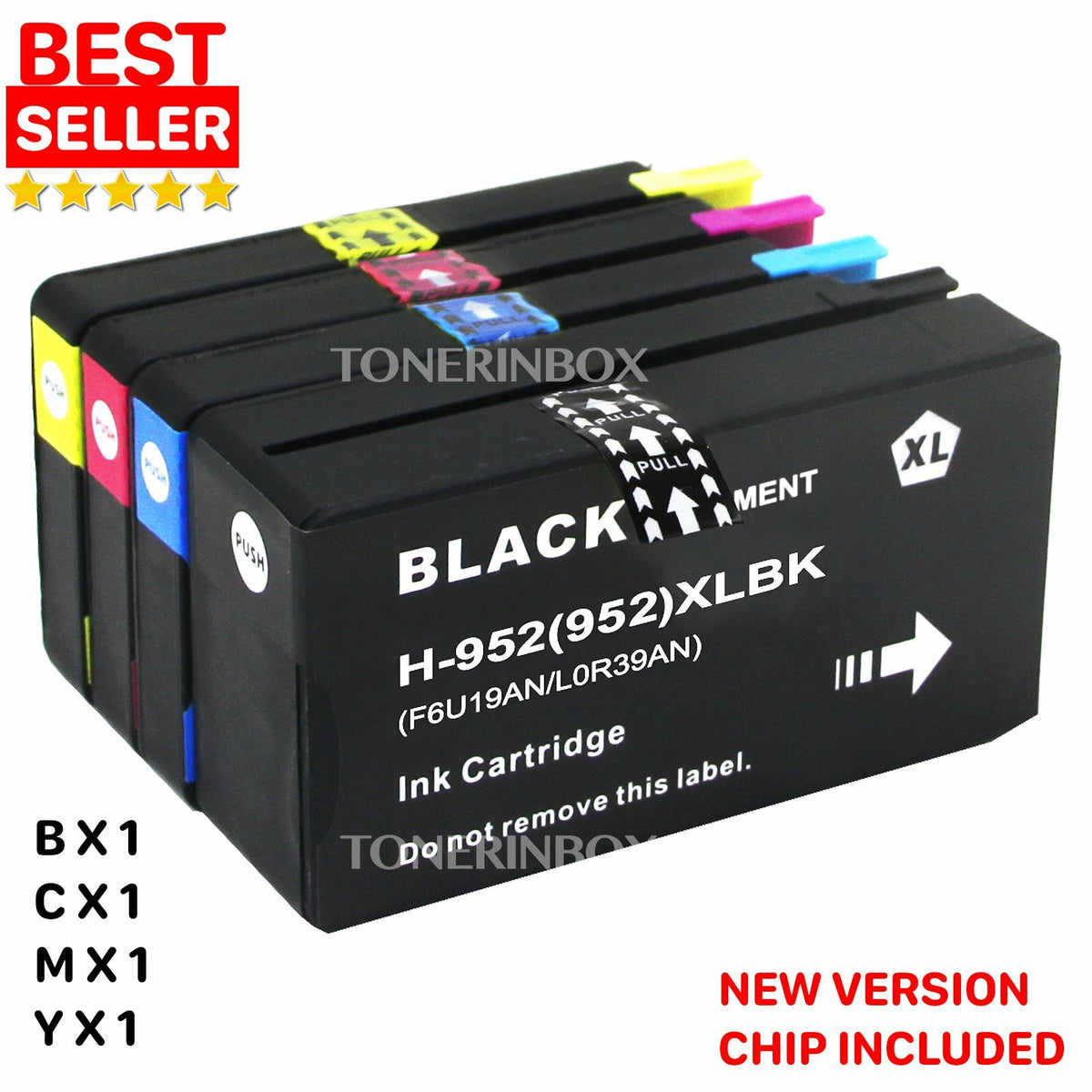 952XL Ink Cartridges for HP OfficeJet Pro 7740 8210 8710 High Yield Combo - NEW!
