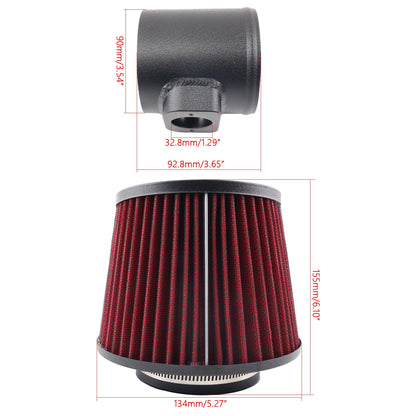 For BMW 535i 2010-2016 Cold Air Intake Kit N55 3.0T Turbo Engine Upgrade - NEW!