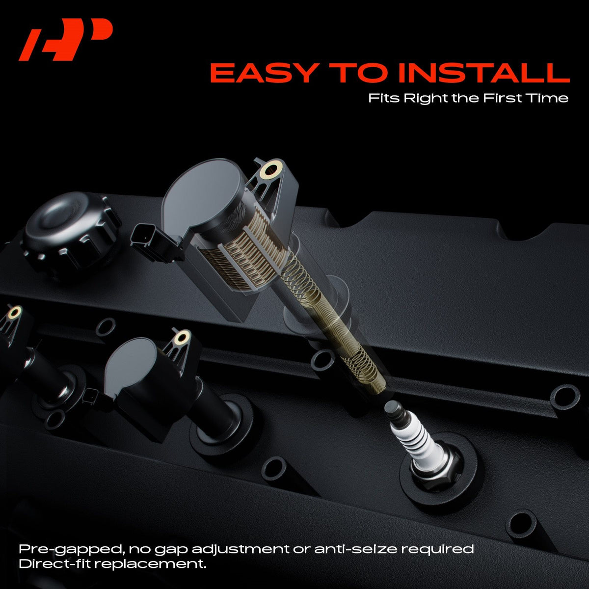 A-Premium 6x Ignition Coil & 6x Iridium Spark Plug Set for Toyota & Lexus - NEW!
