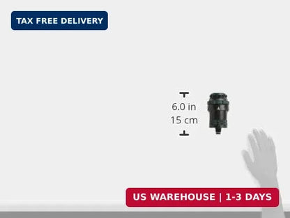 Orbit 58565N H2O-Six Gear-Drive Sprinkler with 6 Spray Patterns - NEW!