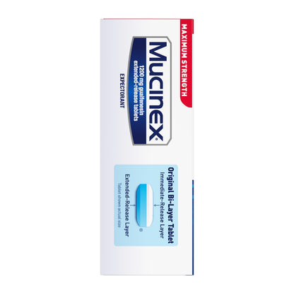 Mucinex Max Strength,  48 Extended R Tablets, Chest Congestion Relief, Exp. 1/28