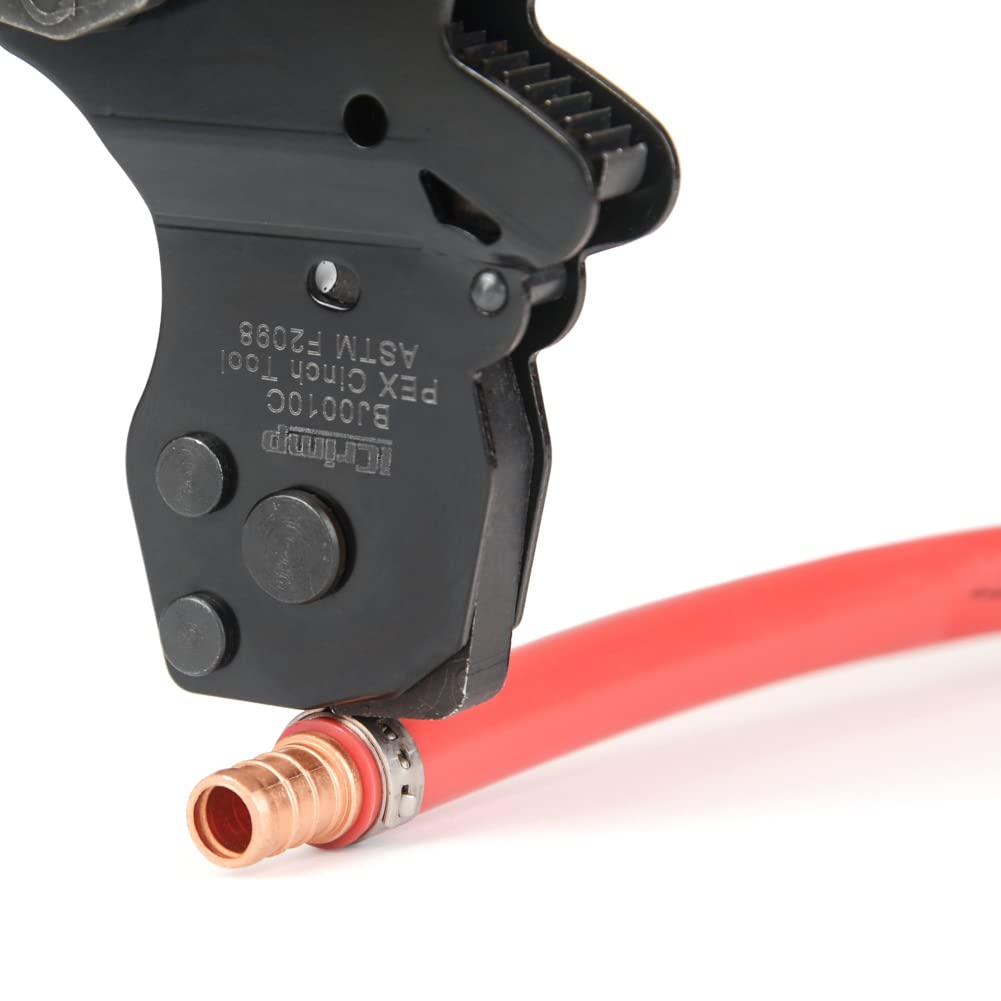 iCrimp F2098 Ratchet PEX Cinch Clamp Tool for 3/8" to 1" Tubing - NEW!