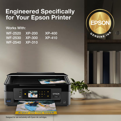 Epson 200 Genuine Ink Cartridge Combo Pack Black Color T200120-BCS 4-Pack - NEW!