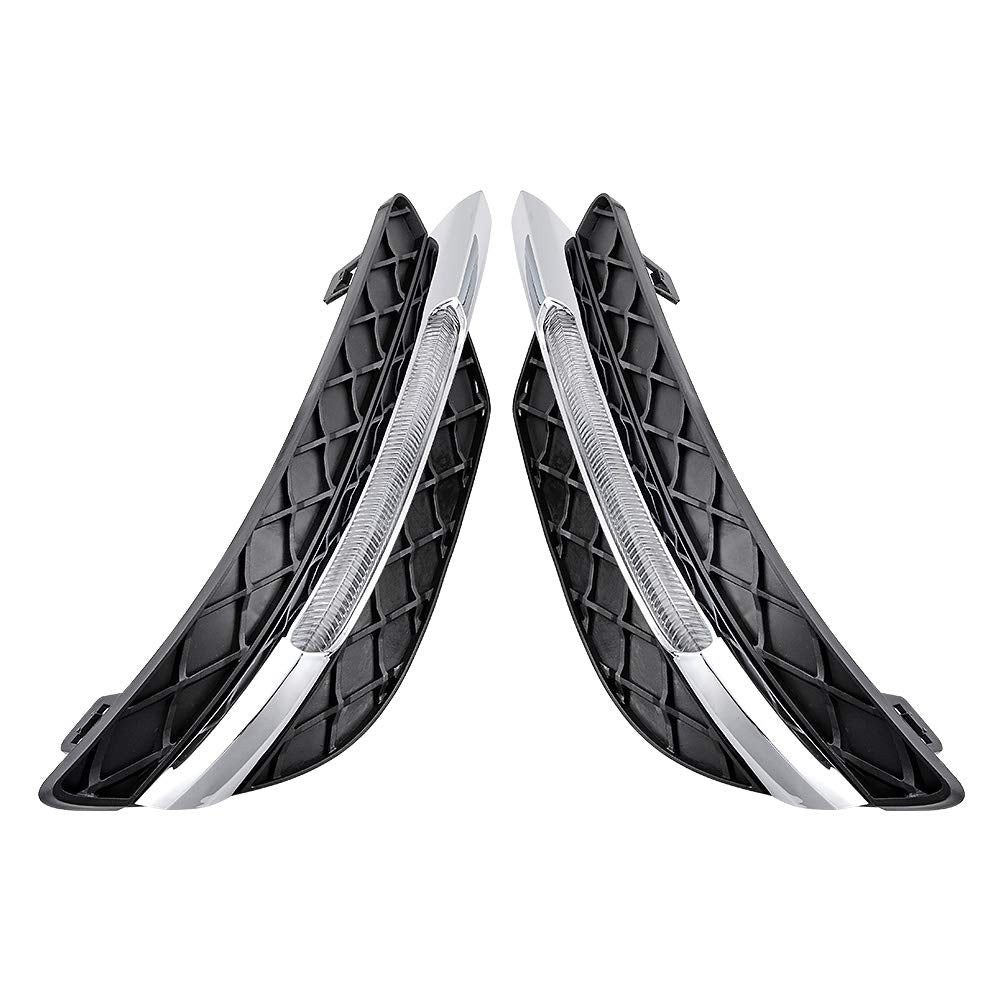 2pcs LED Daytime Running Light Fog Lamp for 2011-2014 Mercedes W204 C-Class - NEW!