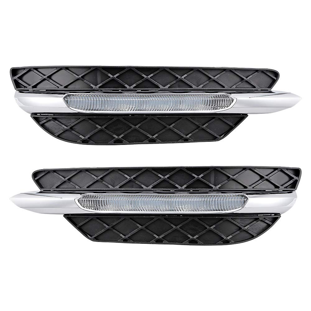 2pcs LED Daytime Running Light Fog Lamp for 2011-2014 Mercedes W204 C-Class - NEW!
