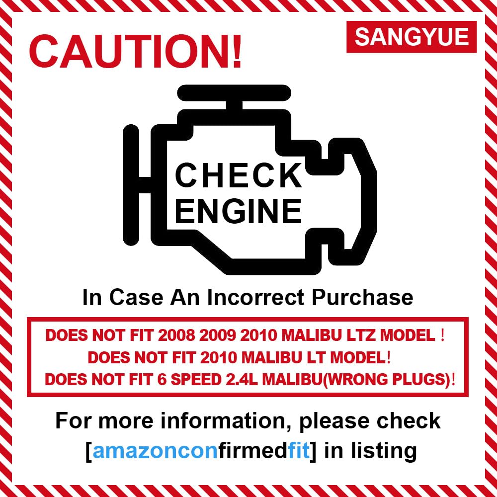 Sangyue Oxygen O2 Sensor Set for 2010-2014 Chevy Equinox & GMC Terrain 2PCS - NEW!