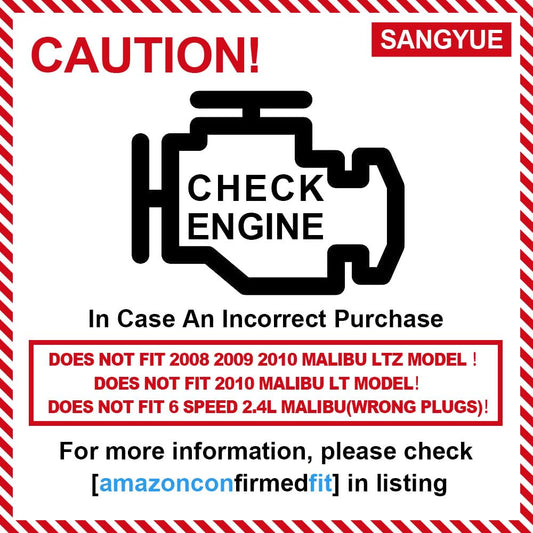 Sangyue Oxygen O2 Sensor Set for 2010-2014 Chevy Equinox & GMC Terrain 2PCS - NEW!