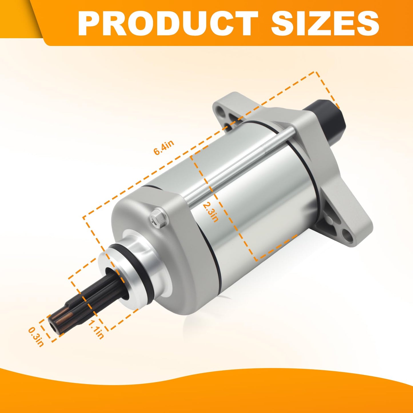 Starter Motor Replacement for Honda Rancher 420 TRX420 FE TE FM 12V High Torque