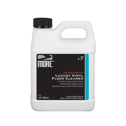 MORE Luxury Vinyl Floor Cleaner 32oz - Water-Based, Unscented, Streak Free - New!