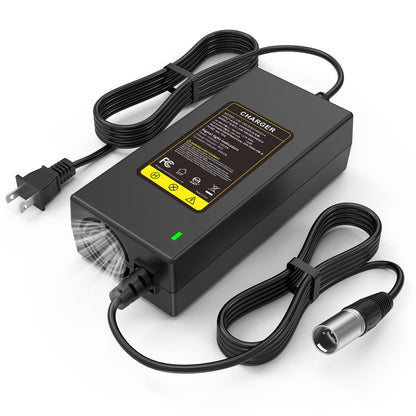 29V 5A 3-Pin Male XLR Charger for Lakematic, Pride, Jazzy, Drive, Scooters - New