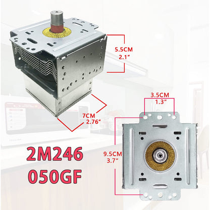 Suzier Magnetron 2M246 050GF Tube Compatible for LG, Kenmore, Whirlpool, New