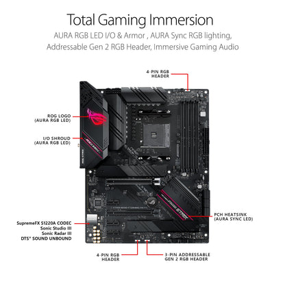 ASUS ROG Strix B550-F Gaming WiFi II Motherboard AM4 ATX PCIe 4.0, DDR4 - NEW!