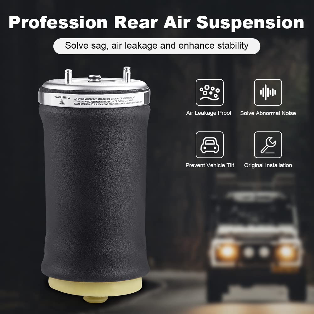 2x Rear L/R  Air Spring Suspension Bags for BMW X5 (2000-2006) Replacement Kit - NEW!