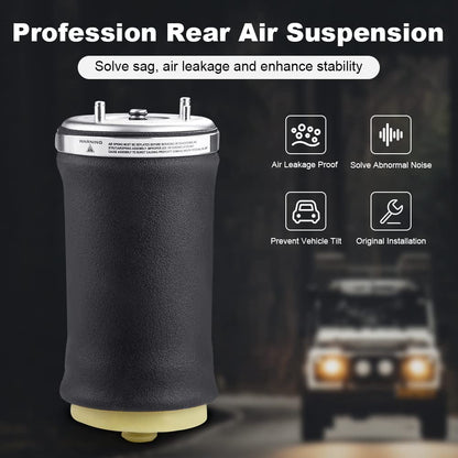 2x Rear L/R  Air Spring Suspension Bags for BMW X5 (2000-2006) Replacement Kit - NEW!