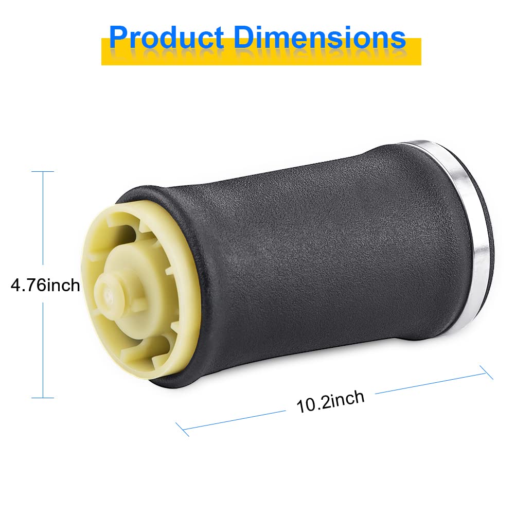 2x Rear L/R  Air Spring Suspension Bags for BMW X5 (2000-2006) Replacement Kit - NEW!
