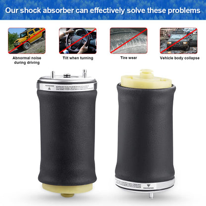 2x Rear L/R  Air Spring Suspension Bags for BMW X5 (2000-2006) Replacement Kit - NEW!