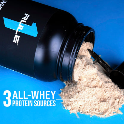 Rule1 Protein Whey Protein Powder Van Ice Cream 68 Servings, 24g Protein-exp. 11/26!