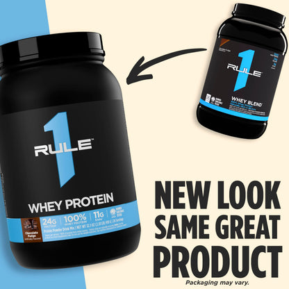 Rule1 Protein Whey Protein Powder Van Ice Cream 68 Servings, 24g Protein-exp. 11/26!