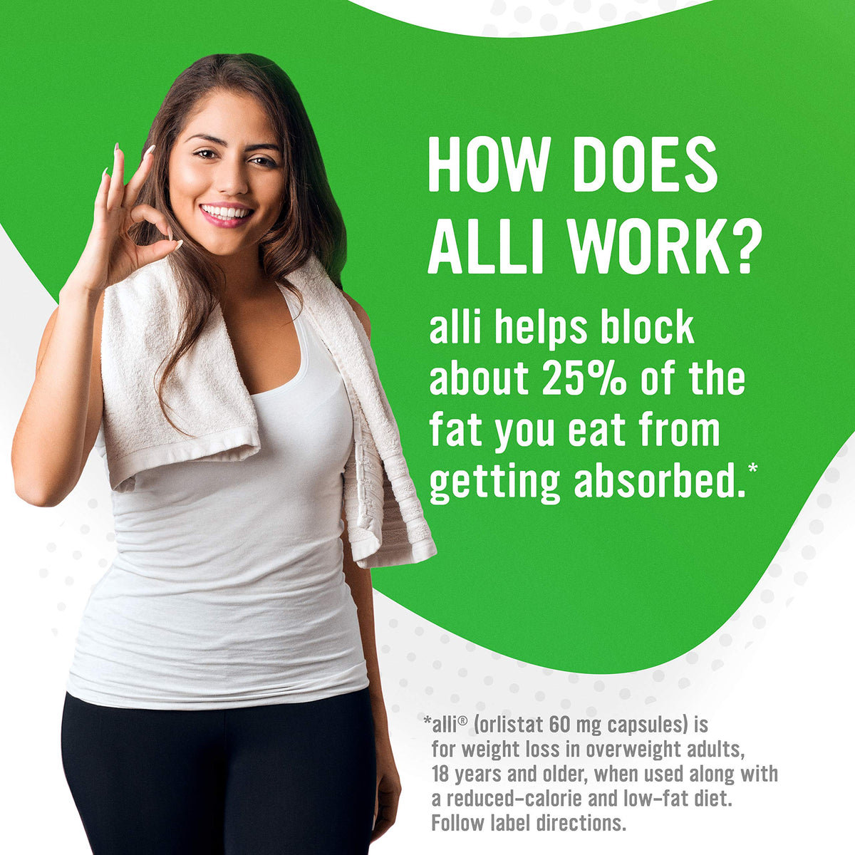 alli Weight Loss Supplement, Orlistat 60 mg, 170 Capsules, Diet Pill, Exp. 04/27
