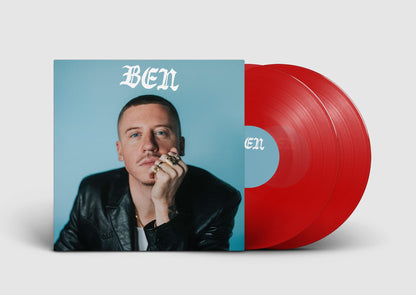 Macklemore "BEN" Translucent Red Vinyl, 2 LP Set, Release 2023, New!