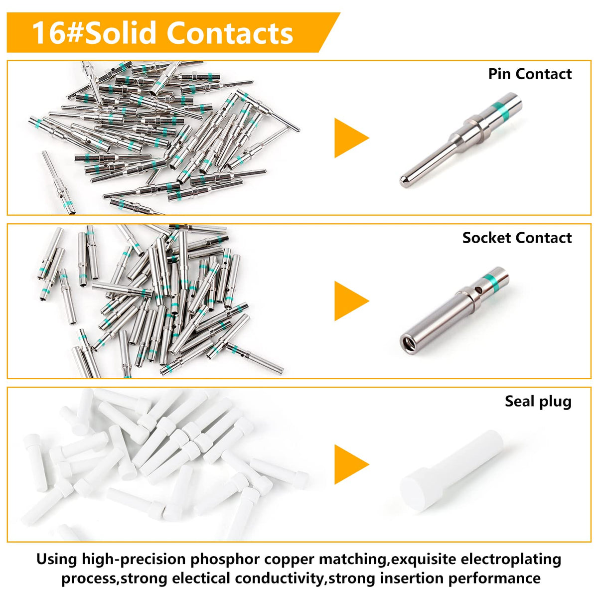 338pcs DT Deutsch Connector Kit WITHOUT Crimping Tool & Removal Tool - NEW!