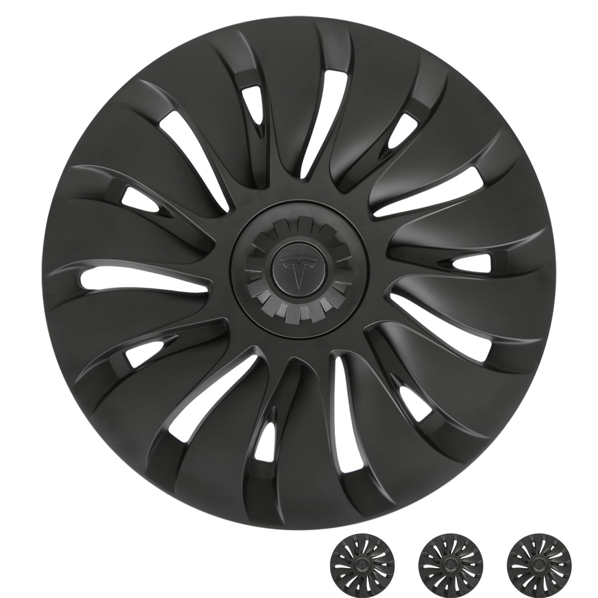 19 Inch Wheel Covers for Tesla Model Y 2024 Accessories, 4 Pcs Rim Protectors - NEW!
